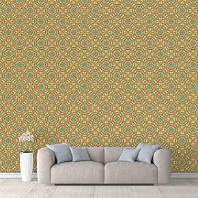 Wall Mural Beautiful Pattern Colorful Texture Removable Self-Adhesive Large Wallpaper - 66x96 inches