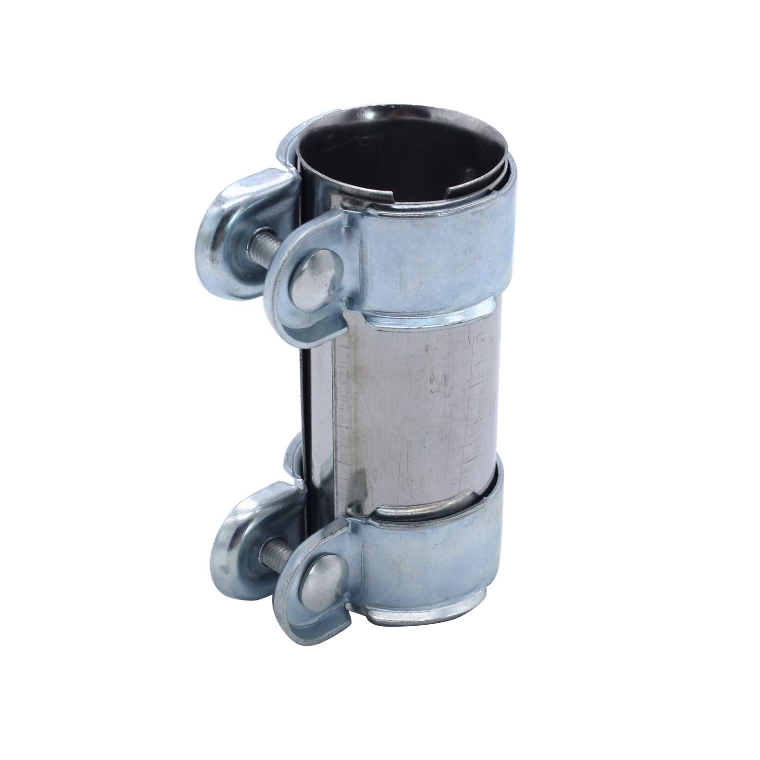 Takpart Exhaust Pipe Clamp Double Exhaust Pipe Clamp 45mm x 125mm Diameter