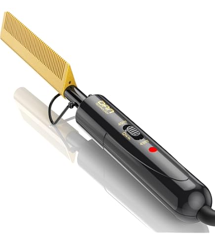 Amazon.com : Annie Electrical Straightening Comb Medium Double