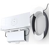 Starlink Gen 3 Router Mount 2 in 1, with Cable Caddy, Starlink Standard V3 Mesh Router and Star Link Gen 3 Power Supply Mounting Kit, Wall Holder Mesh Node Holder