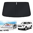 KUST Custom Fit Windshield Sun Shade for Toyota 4Runner 2010-2023 2024 Sunshade Foldable Sun Visor Protector Blocks UV Rays Keep Your Car Cooler