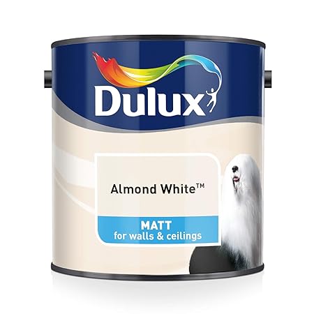 Dulux - Pintura mate, varios colores, blanco, 500006: Amazon.es