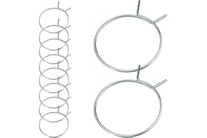 Dryer Vent Tension Clamp Works with 4” Diameter Aluminum Ducting Dryer Vent Hose and 4” Plastic Hoses, Compatible with Dryer 