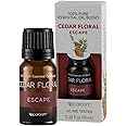 SpaRoom Aromatherapy 100% Pure Undiluted Essential Oil, Escape Cedar Floral Blend, 10 mL