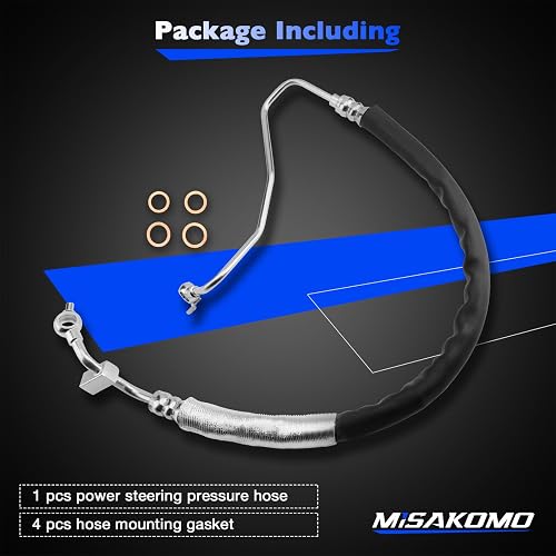 Power Steering Pressure Hose For Nissan Altima & Maxima 3.5L V6 2008-2014 – Replacement For 497209N00A, 3403716