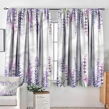 Amazon Com Purple Kids Decor Indo Curtain Drape Lavender Aromatic