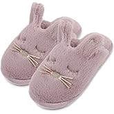 Caramella Bubble Bunny Slippers for Women Fuzzy Cute Animal Memory Foam House Rabbit Slippers Indoor Outdoor