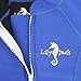 Toddler & Baby Wetsuit for Boys and Girls 6 Mos. to 2 Yrs. – 2mm, UV Protection, Chlorine/Salt Resistant Neoprene Kids Wetsuit with Zipper for Warmth and Comfort by Lily&Jack, Blue