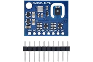 ENS160+AHT21 Carbon Dioxide CO2 eCO2 TVOC Air Quality and Temperature and Humidity Sensor Replace CCS811 for Arduino