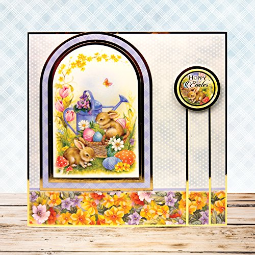 Hunkydory Deluxe Card Kit Easter Wishes Designs Card Making 12Sheets Arts Entertainment Hobbies