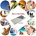 Newild Cooling Towel (43x12 inches) Perfect For Sports, Yoga, Workout, Fitness, Gym, Pilates, Travel, Camping and More,With Waterproof Bottle Package (Color: Gray)