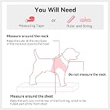 Joytale XXS Step in Dog Harness Pink Reflective Mesh Easy Walk view 7