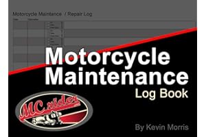 MCrider Motorcycle Maintenance Log Book: Repair, Inspection, Modification And Service Record Book