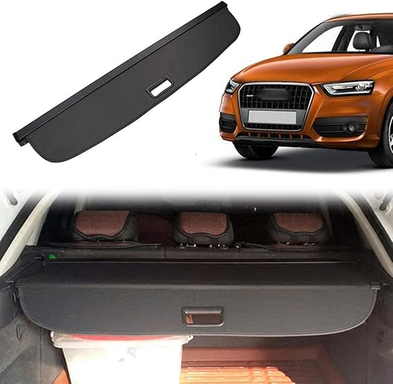 OREALTOOL Black Retractable Cargo Cover Luggage Shade Shield for Audi