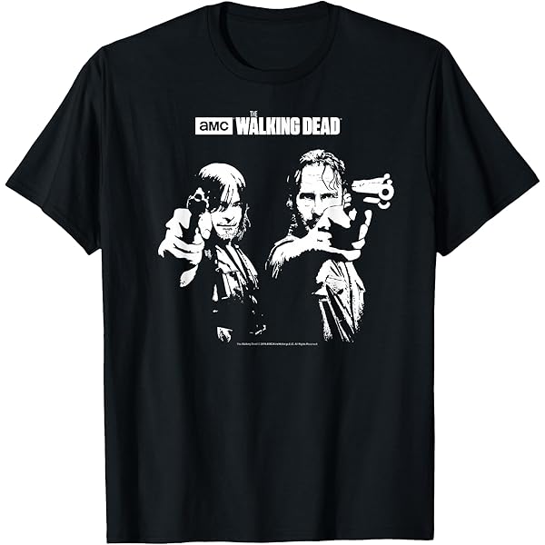 Amazon.com: The Walking Dead Ride or Die T-Shirt : Clothing, Shoes