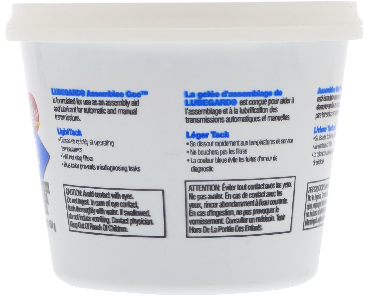 Lubegard Dr Tranny Assemblee Goo Blue Lite Tack Assembly Lube Gel Trans