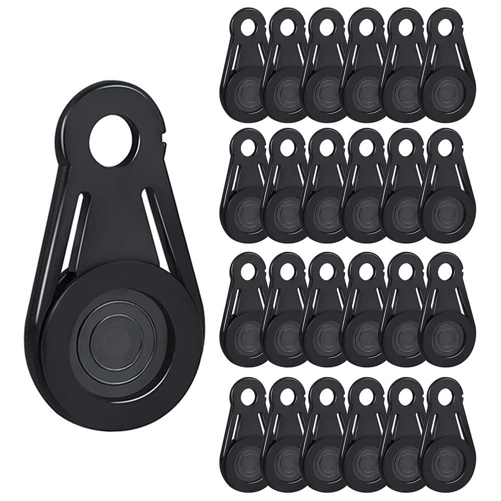 Yeruvce Tarp Grabbers Movable Tarp Clips for Outdoor Camping Tent Awning Banner Cover Tarps and Plastic Sheeting