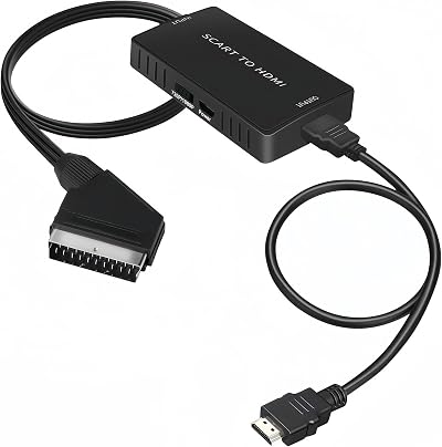 VIXLW SCART to HDMI Converter Cable 720p/1080p Adapter for TV Monitor
