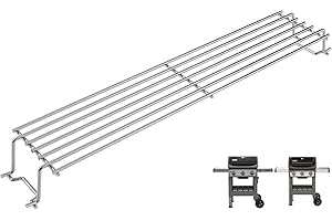 PETKAO 67027 Raised Warming Rack for Weber GS4 Spirit 2 Grill Parts GS4 Spirit II E310 E320 S310 S320 (2017 & Newer), Replacement Parts for Weber Spirit II 3 Burner Grills Accessories, Stainless Steel