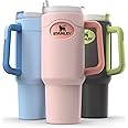 ENCASED Silicone Protector Boot Compatible with Stanley 40oz Quencher Tumbler with Handle, Full Body Sleeve Case