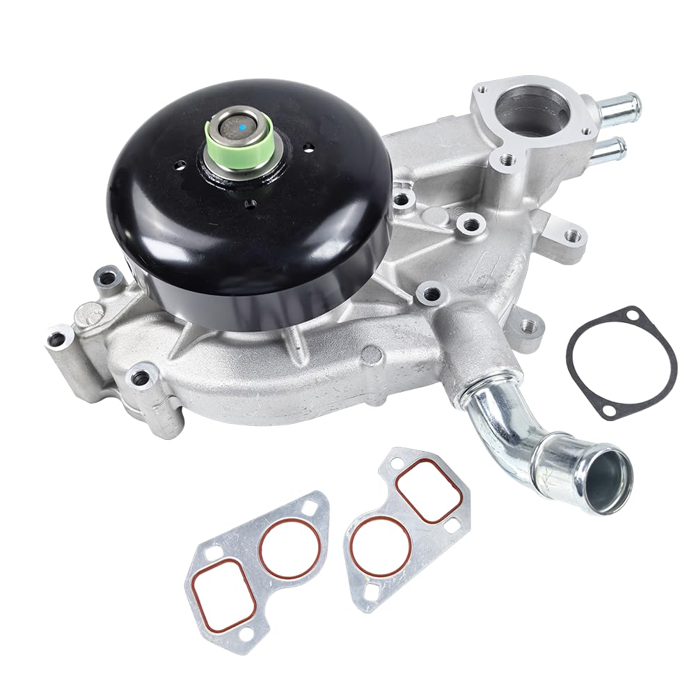 Photo 1 of AW5087 Engine Water Pump w/Gasket | Fit for Chevrolet Express Silverado Suburban Tahoe GMC Envoy Savana Sierra Yukon Cadillac Escalade Hummer H2 Buick Isuzu, 4.8L 5.3L 6.0L | OE AW5104 12569519