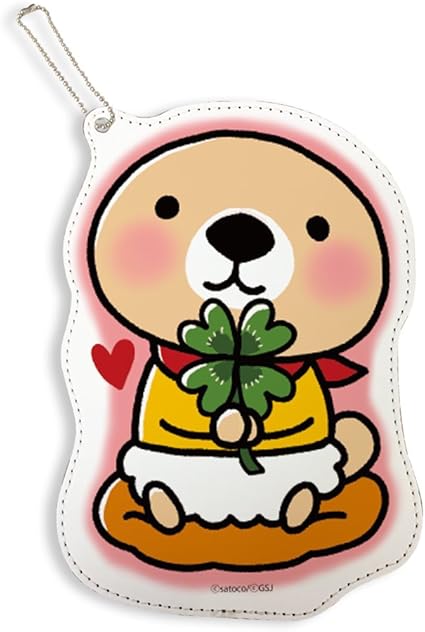 Amazon パスケース 定期入れ Icカード ホルダー キャラクター かわいい おもしろ Line Satoco 突撃 ラッコさん ボールチェーン付 D 弟くん カードケース デザイン おしゃれ レディース メンズ 子供用 Paca007 ケース カバー 通販