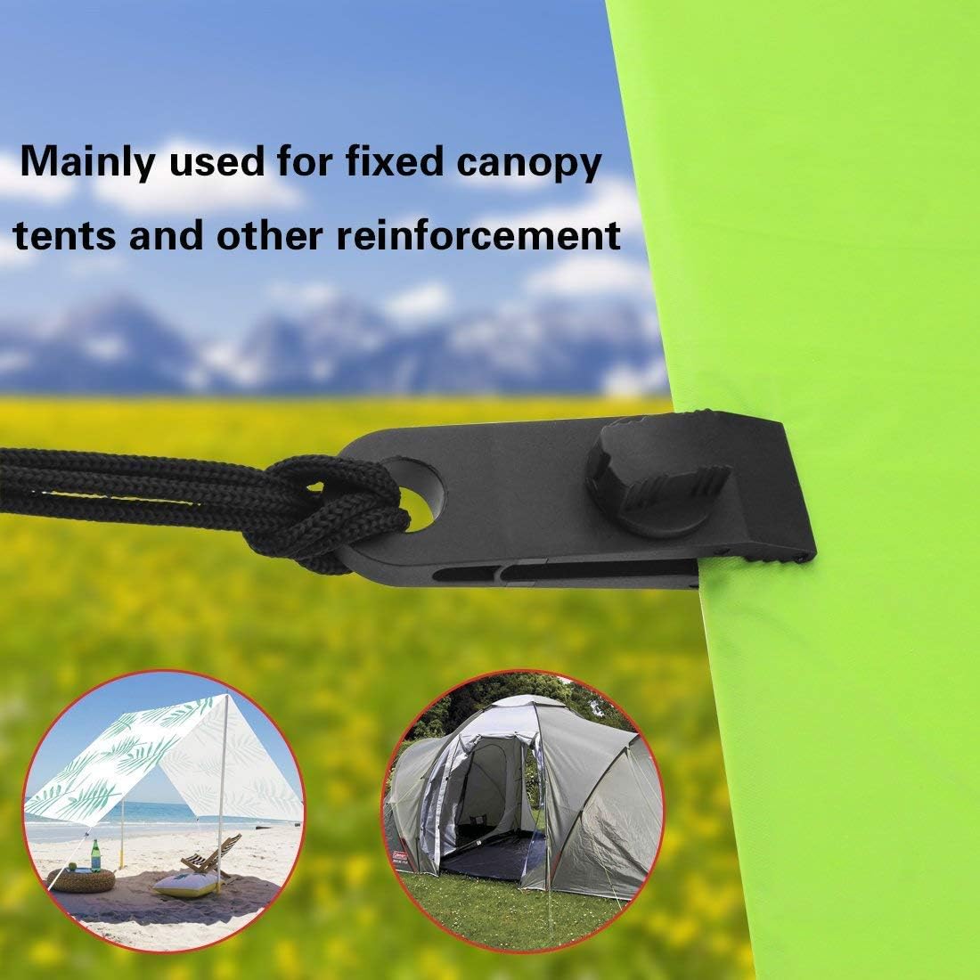 MYXC 10 Pcs Heavy Duty Multi-Purpose Thumb Screw Tarp Clips Clamps Withstand 60mph Strong Wind Fit for Holding up Tarp, Canopy, Car Cover, Pool Cover, Boat Cover, Hammock Cover: Home & Kitchen
