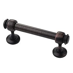 Alzassbg 15 Pack Oil Rubbed Bronze Cabinet Pulls, 3