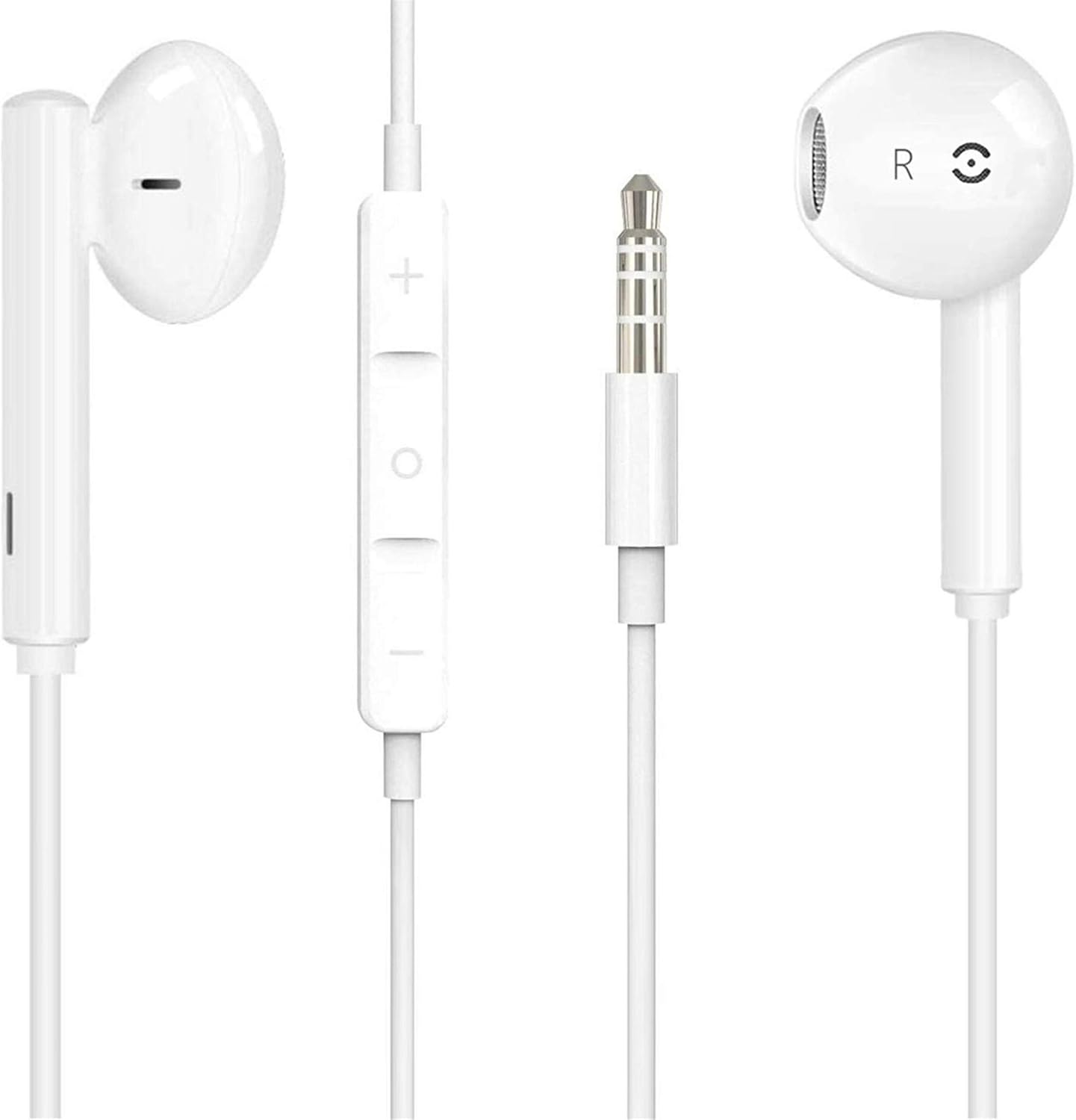 【2 Pack】 for iPhone Earphone with 3.5mm Headphone Plug,Earphones