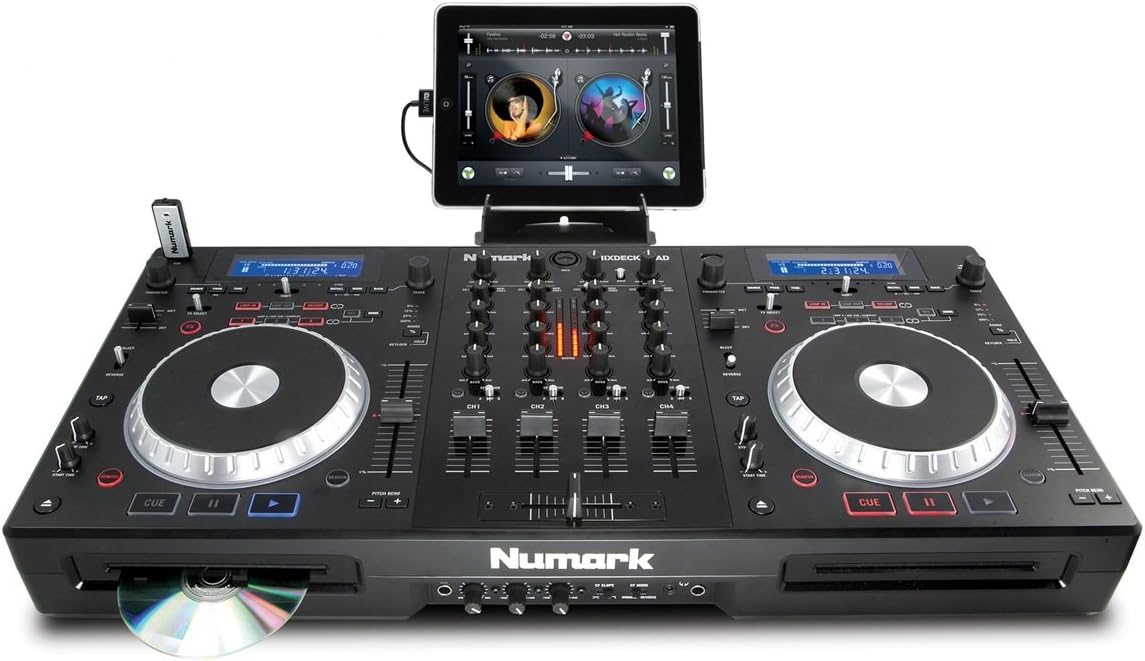 Numark Mixdeck Quad audio mixers (Serato DJ Intro) Amazon.co.uk