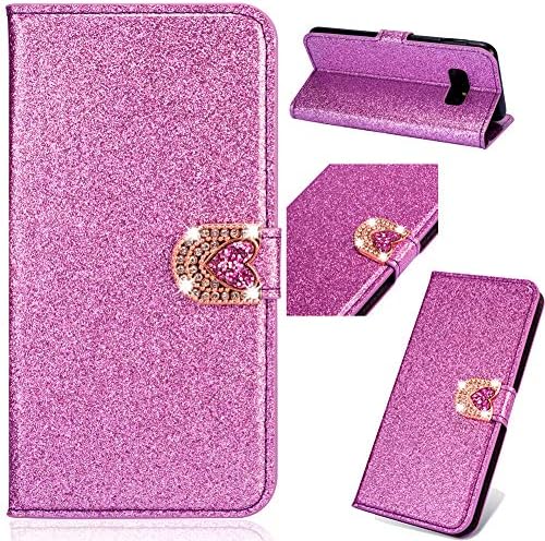 Fashion Amazing Compatible with iPhone XS Max,Bling Glitter 3D Floral Diamond Wallet Leather Stand Function Flip Kickstand Magnetic Book Wallet with Card Slot Holder Protective Cover