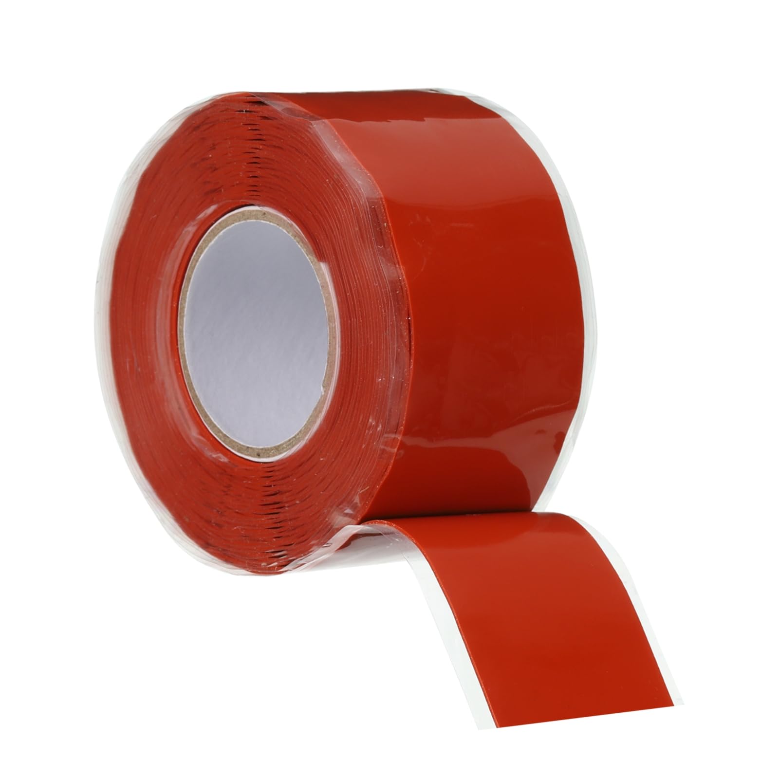 PATIKIL Self-Fusing Silicone Tape 1" x 10', Waterproof Hose Repair Tape Soft Strip for Plumbing Stop Leak Seal Tape Water Pipe, Red