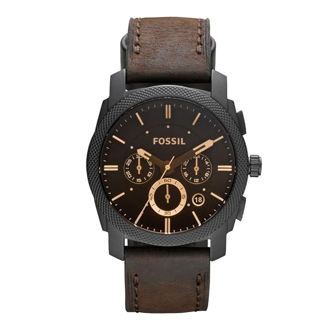 Buy Fossil Machine Analog Brown Dial Men S Watch Fs4656 At Amazon In
