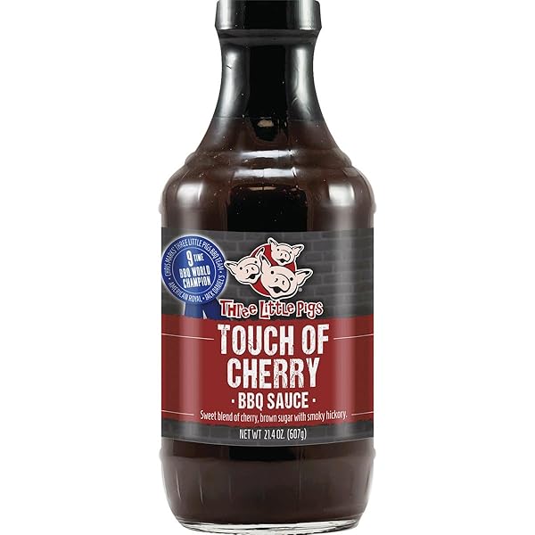THREE LITTLE PIGS TOUCH OF CHERRY BBQ SAUCE