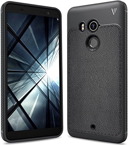 HTC U11 Plus Case, Yuanling [Scratch Resistant] ultra-thin Shock-Absorption Flexible TPU Rubber Soft Silicone Full-body Protective Cover for HTC U11 Plus (Black)
