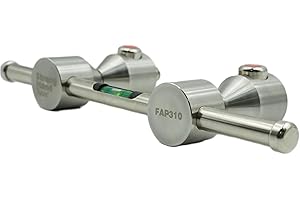 Strong Hand Tools Stainless Steel Flange Alignment Tool for Pipe Welding Flange Centering Guide with Bubble Level CNC Machine