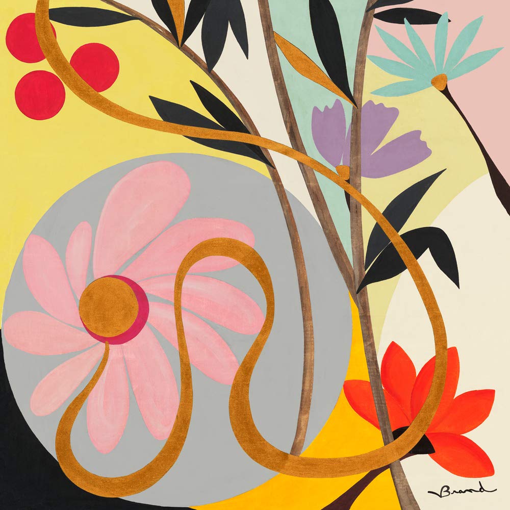 International Graphics - Finished Picture - Valérie, Brand - ''Harmonie II''- 30 x 30 cm - Direct printing on acrylic glass