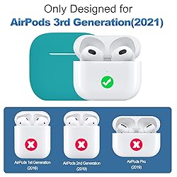 ATUAT Compatible with AirPods 3 Case, Protective