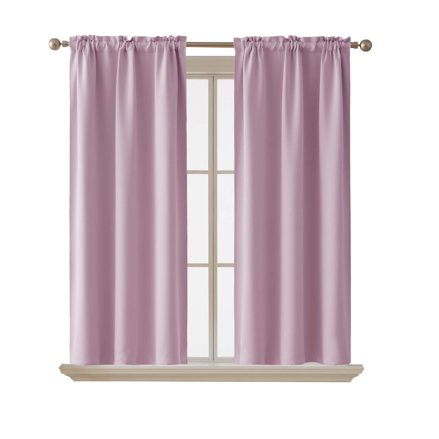 Window Treatments Deconovo Rod Pocket Room Darkening Blackout