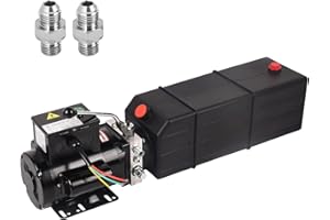 LFGUD Hydraulic Power Unit 16 Quart, Hydraulic Pump 220V 3450 RPM 2 HP Single Acting Hydraulic Pump for Auto Repair Garage Car Lifting Platforms