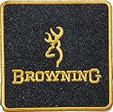 BROWNING Handguns Rifle Pistol Gun Shotgun Firearms Knife Logo Jacket T shirt Patch Sew Iron on Embroidered Symbol Badge Cloth Sign By Prinya Shop