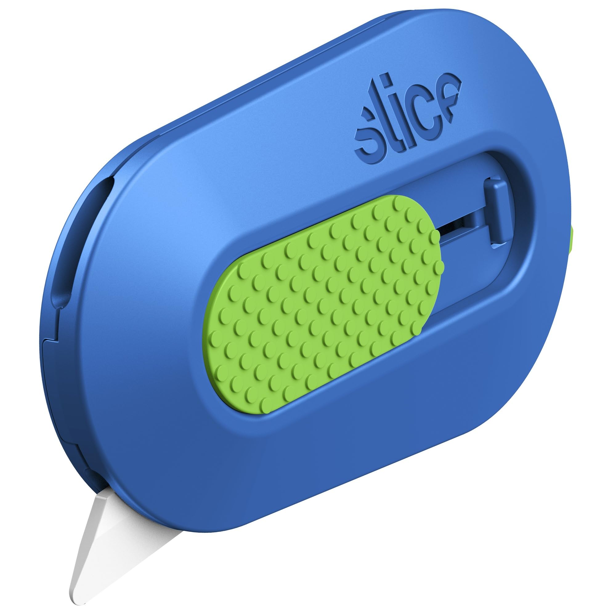 Photo 1 of Slice Mini Box Cutter | Manual Retracting | Safe Ceramic Box Cutter Lasting 11x Longer than Metal | Box Opener | 1 Pack | Blue