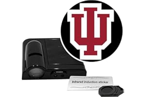 Sporticulture American Football Indiana Hoosiers Car Door Lights Logo Shadow Display - Officially Licensed Car Accessories - Show Your Team Pride - Battery Powered, Universal Fit