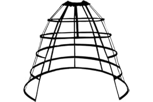 Auroeyfairy Victorian Petticoat Hoop Skirt Adjustable Bustle Cage Skirt for Wedding, Historical Cosplay