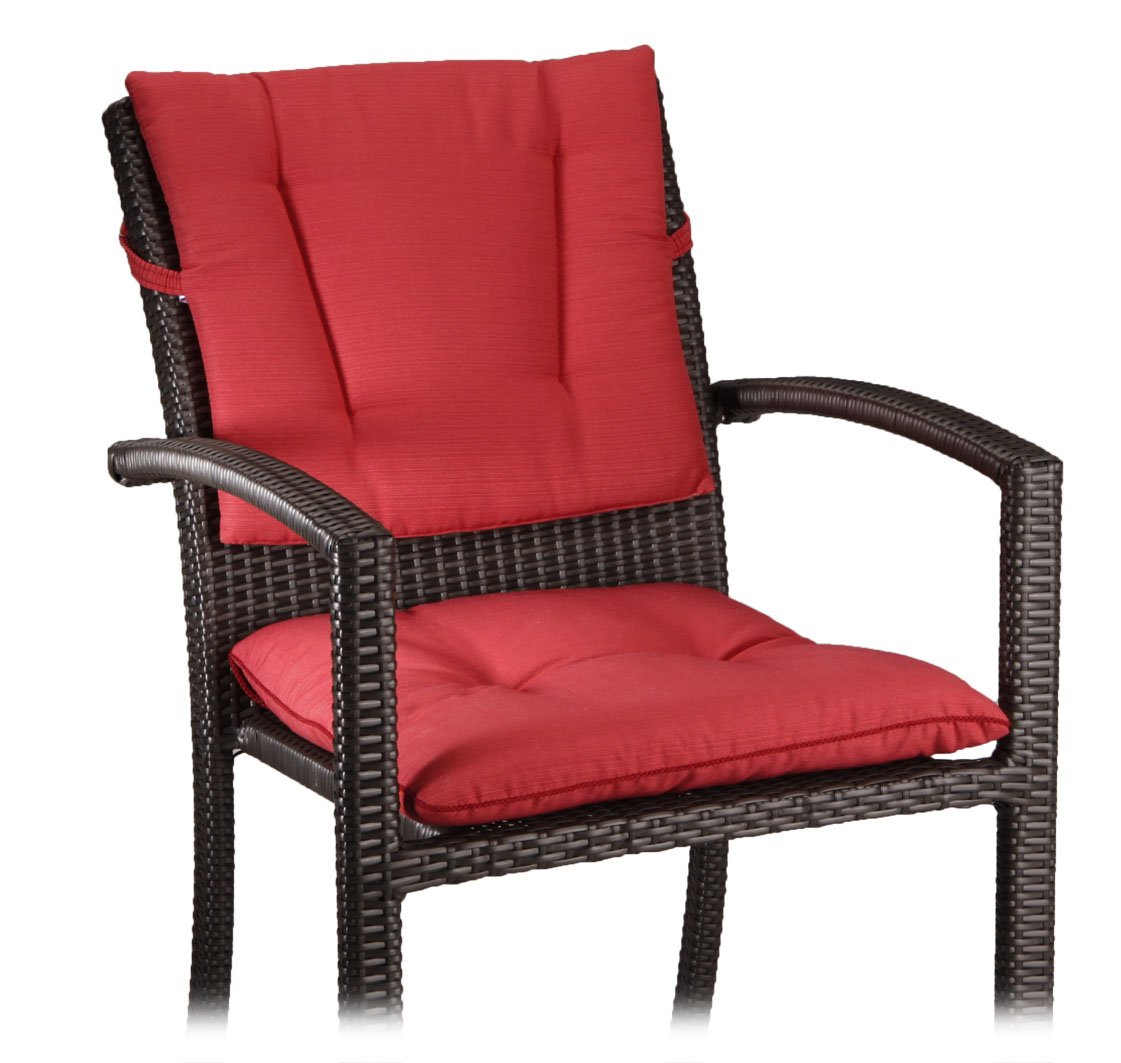 BEST 05541330 Universal back cushions 39 x 46/42 x 4 cm