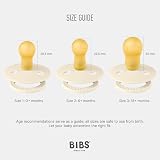 BIBS Colour Soother 2-Pack Pacifier Size 2 Denmark Natural Rubber Latex view 2