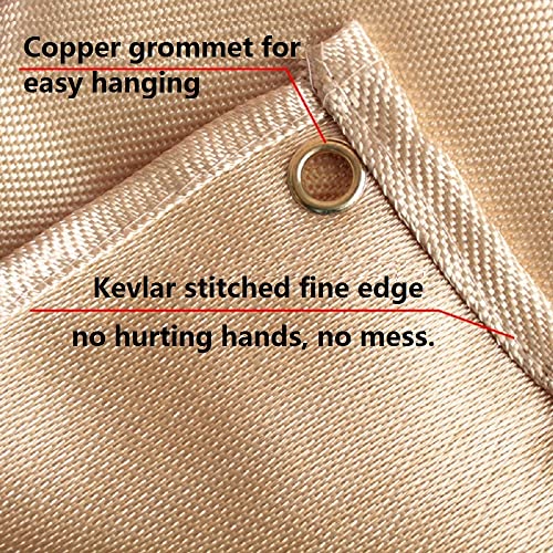 Welding Blanket 4' x 6' Welding Blanket Fireproof Soldering Blanket