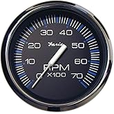 Faria 33718 Chesapeake Black 7000 rpm Tachometer