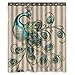 SANMOU Beautiful Peacock Pattern Popular Bath Curtain Shower Curtain (60