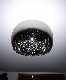 Lucide Pearl Deckenleuchte Höhe 21 cm, Durchmesser 40 cm, 6xG9/40 W